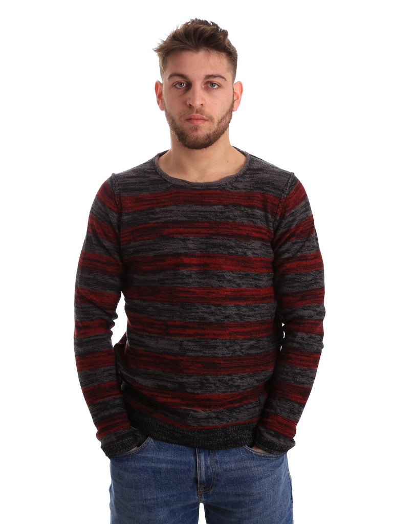 Maglioncini Grigio Rosso Gaudi Jeans