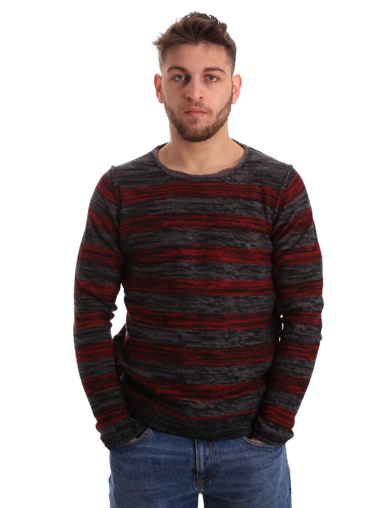 Maglioncini Grigio Rosso Gaudi Jeans