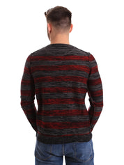 Maglioncini Grigio Rosso Gaudi Jeans