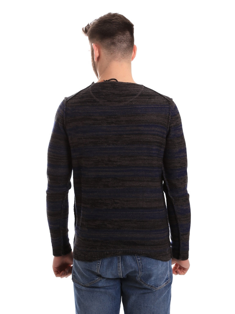 Maglioncini Grigio Blu Gaudi Jeans