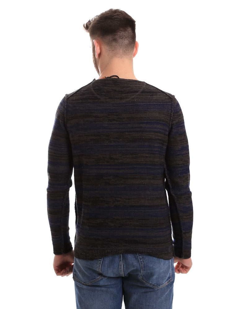 Maglioncini Grigio Blu Gaudi Jeans