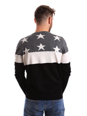 Maglioncini Grigio Nero Gaudi Jeans