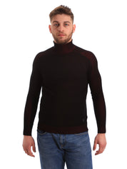 Maglie a collo alto Nero Gaudi Jeans