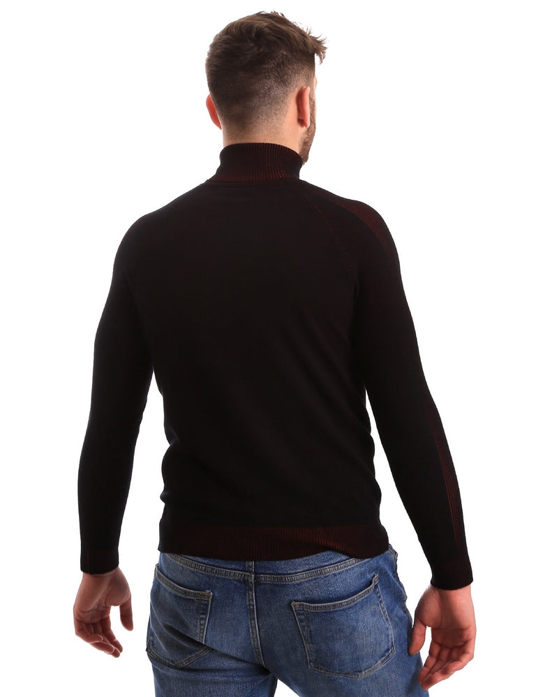 Maglie a collo alto Nero Gaudi Jeans