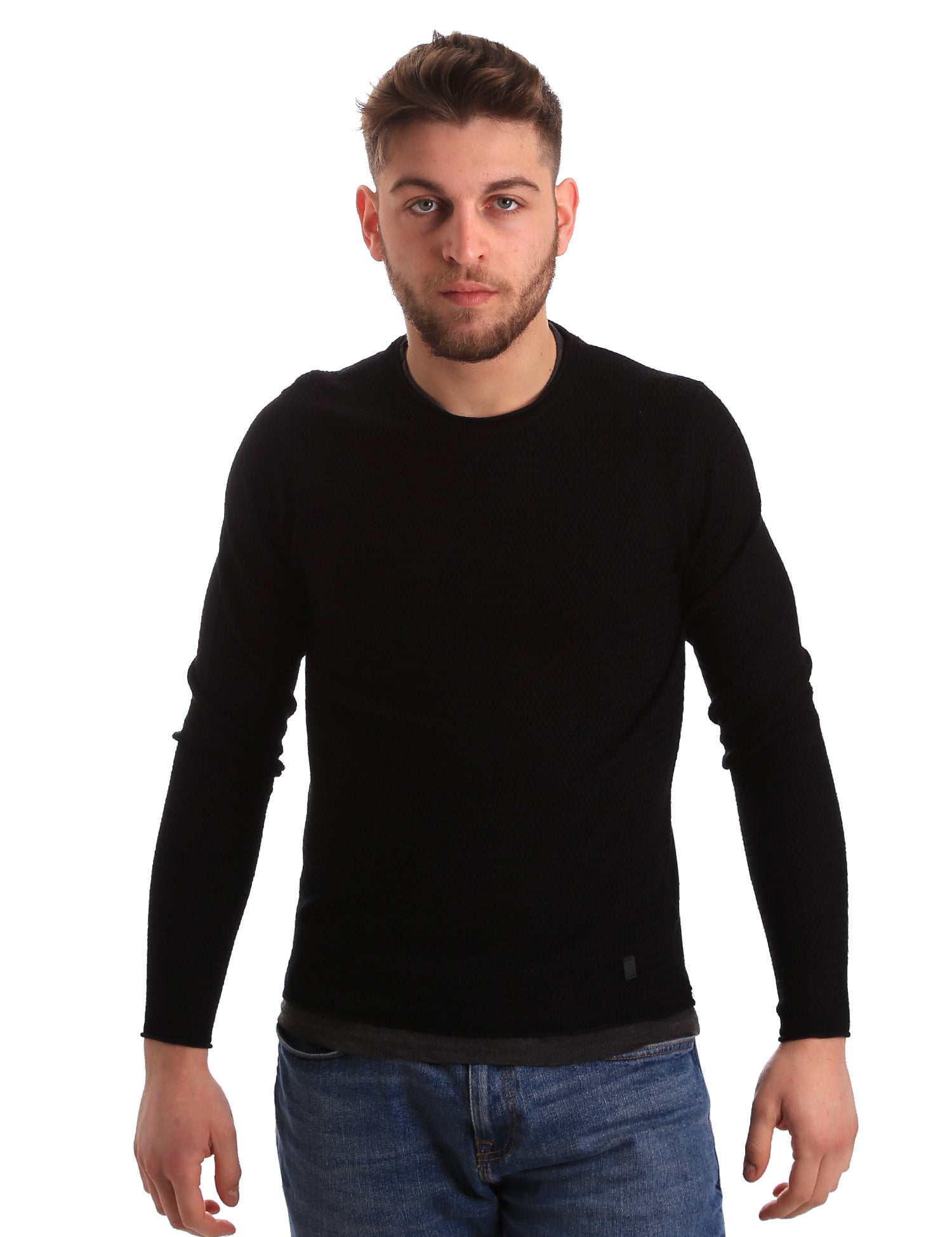 Maglioncini Nero Gaudi Jeans