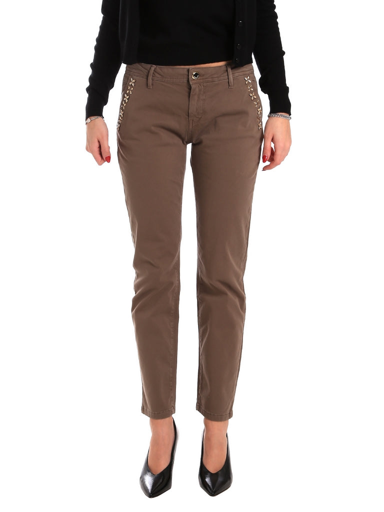 Pantaloni Marrone Gaudi Jeans