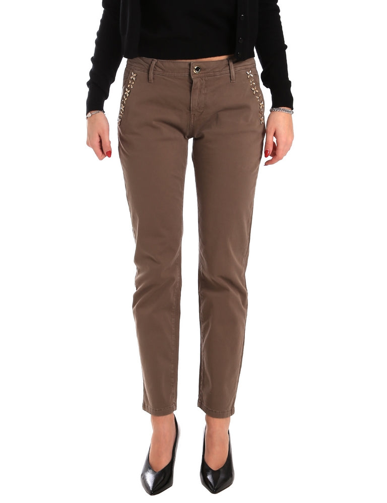 Pantaloni Marrone Gaudi Jeans