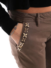 Pantaloni Marrone Gaudi Jeans