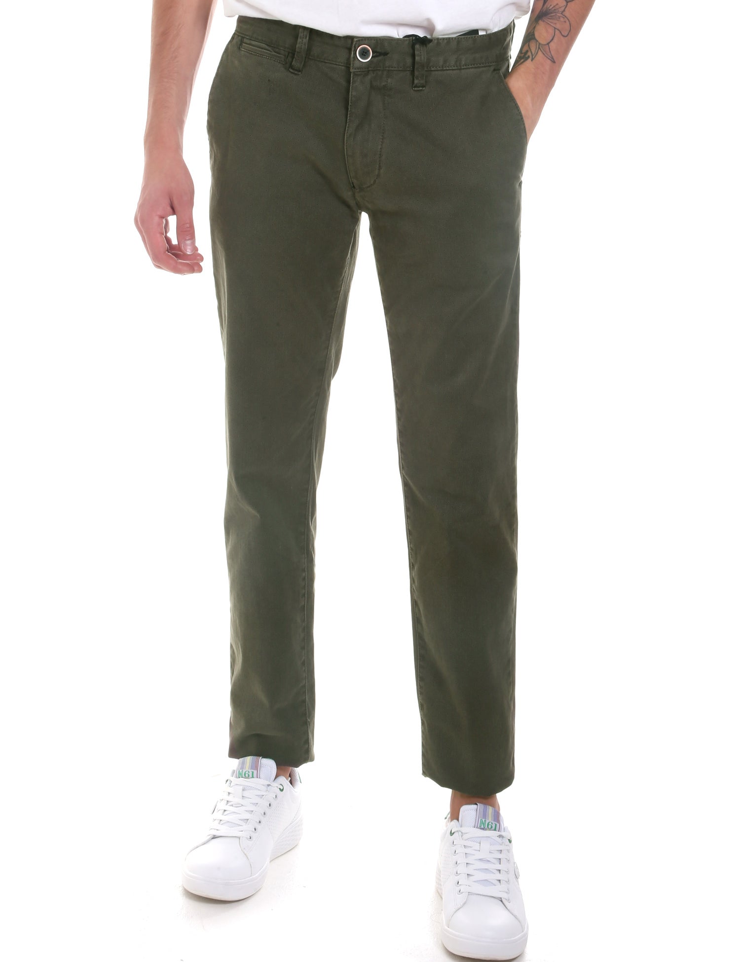 Pantaloni Verde Gaudi