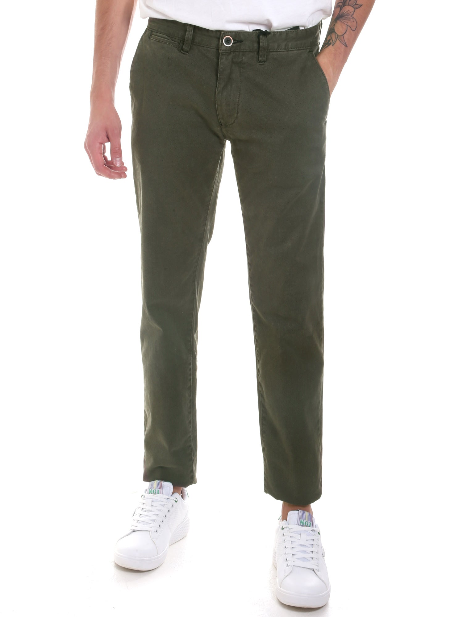 Pantaloni Verde Gaudi