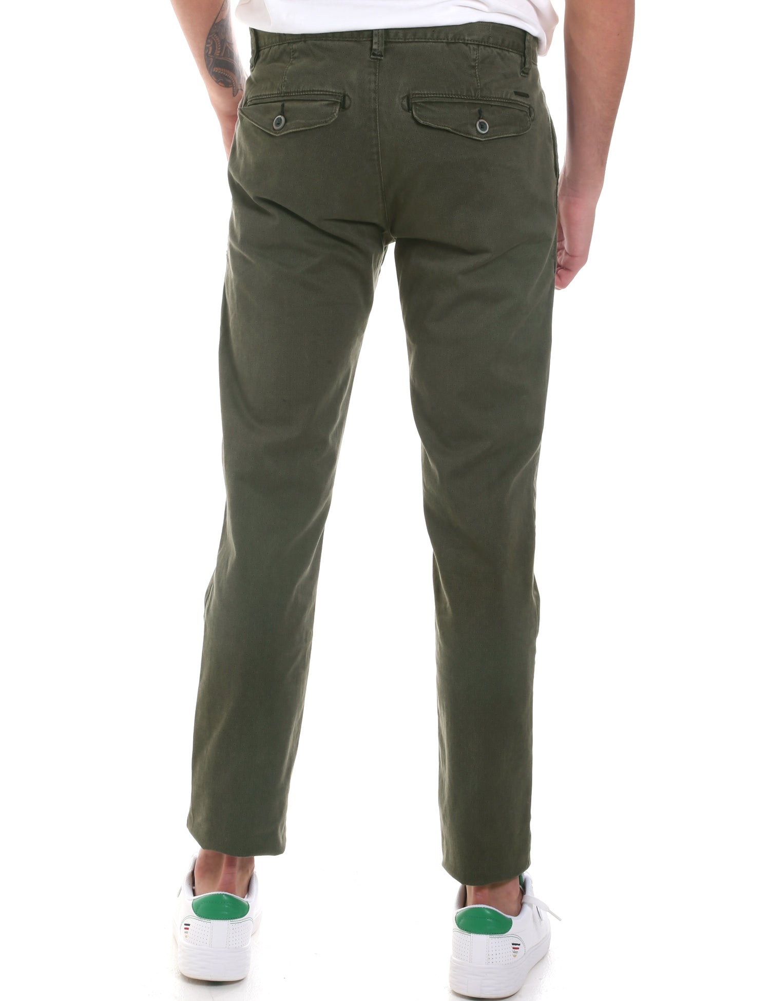 Pantaloni Verde Gaudi