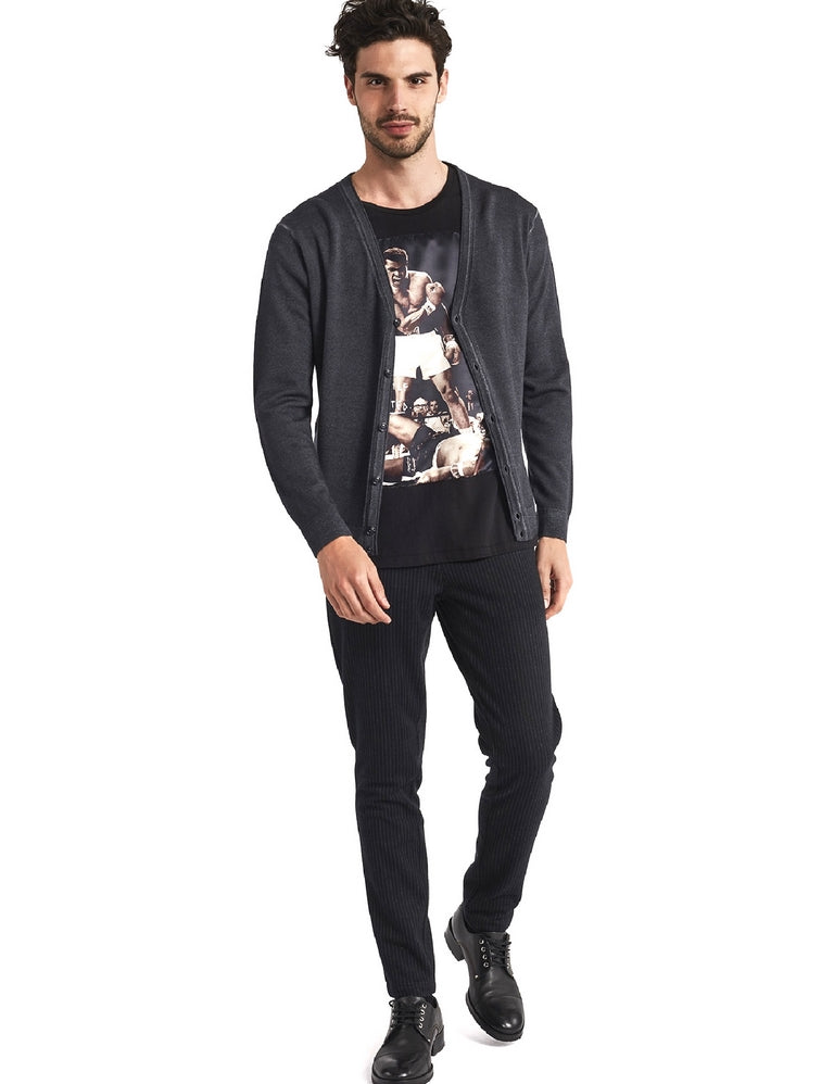 Cardigan Grigio Gaudi