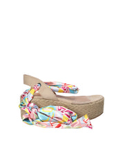 Sandali zeppa Beige Fornarina