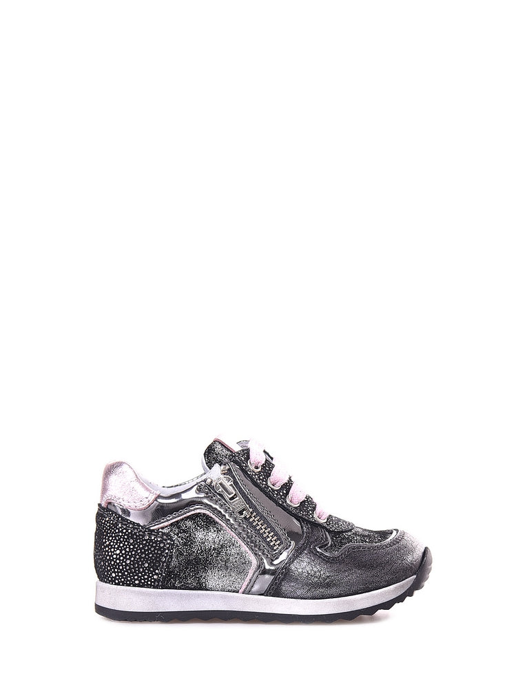 Sneakers Grigio Nero Giardini Junior