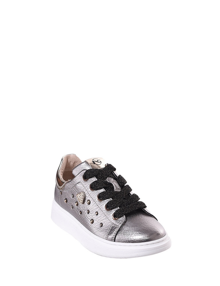 Sneakers Grigio Nero Giardini Junior