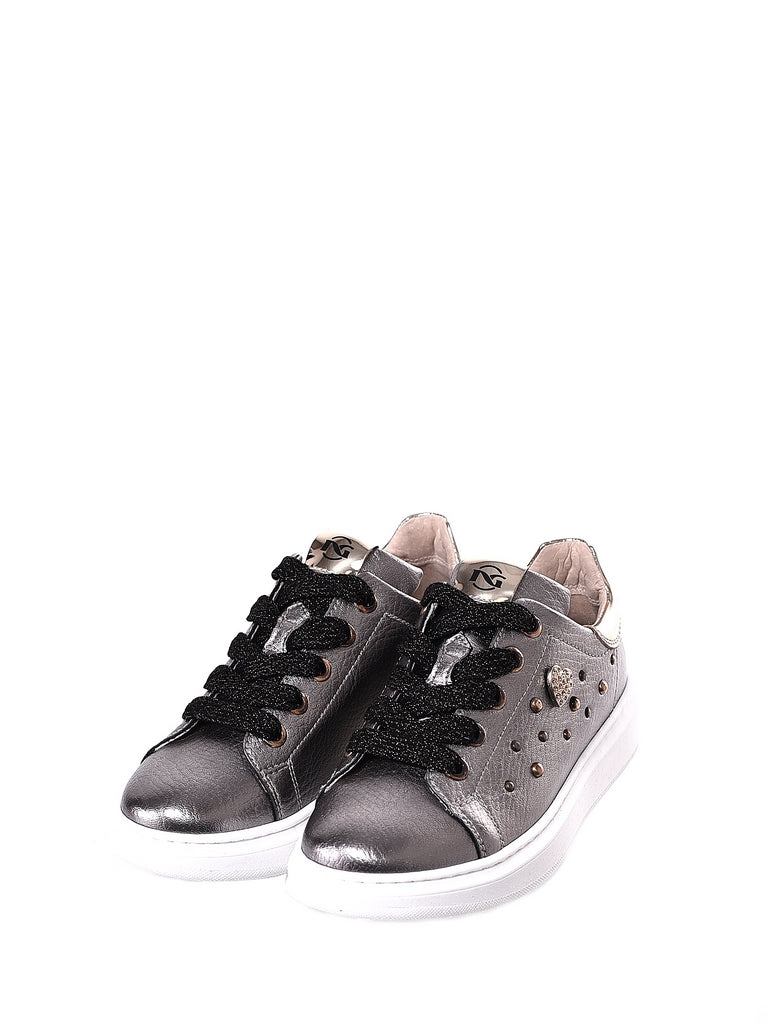 Sneakers Grigio Nero Giardini Junior