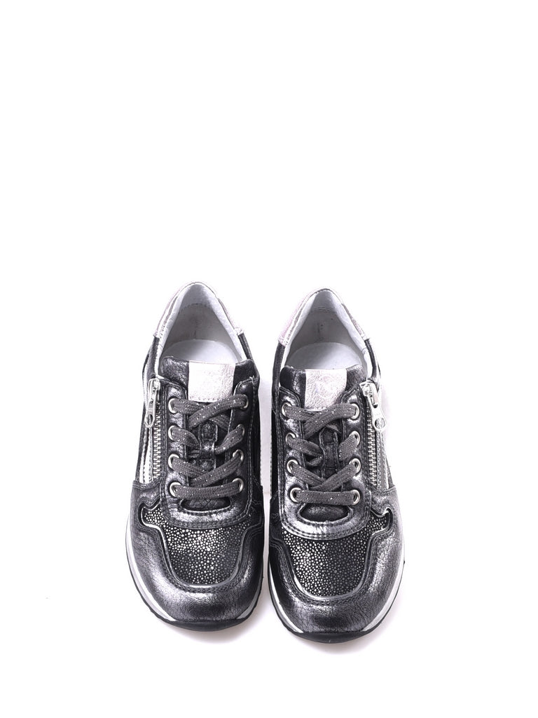 Sneakers Grigio Nero Giardini Junior