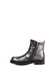 Stivaletti Grigio Nero Giardini Junior
