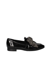 Mocassini Nero Vernice Grace Shoes