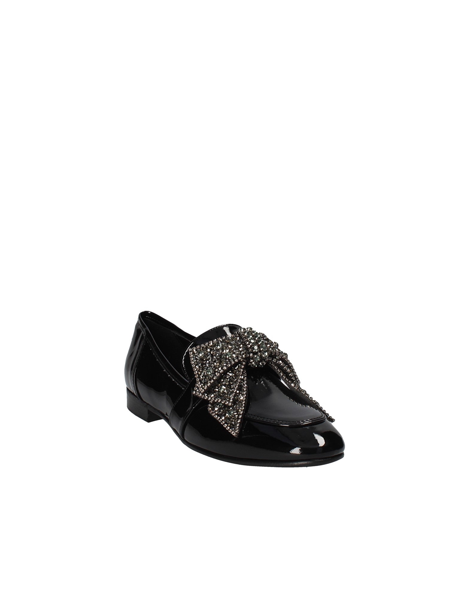 Mocassini Nero Vernice Grace Shoes