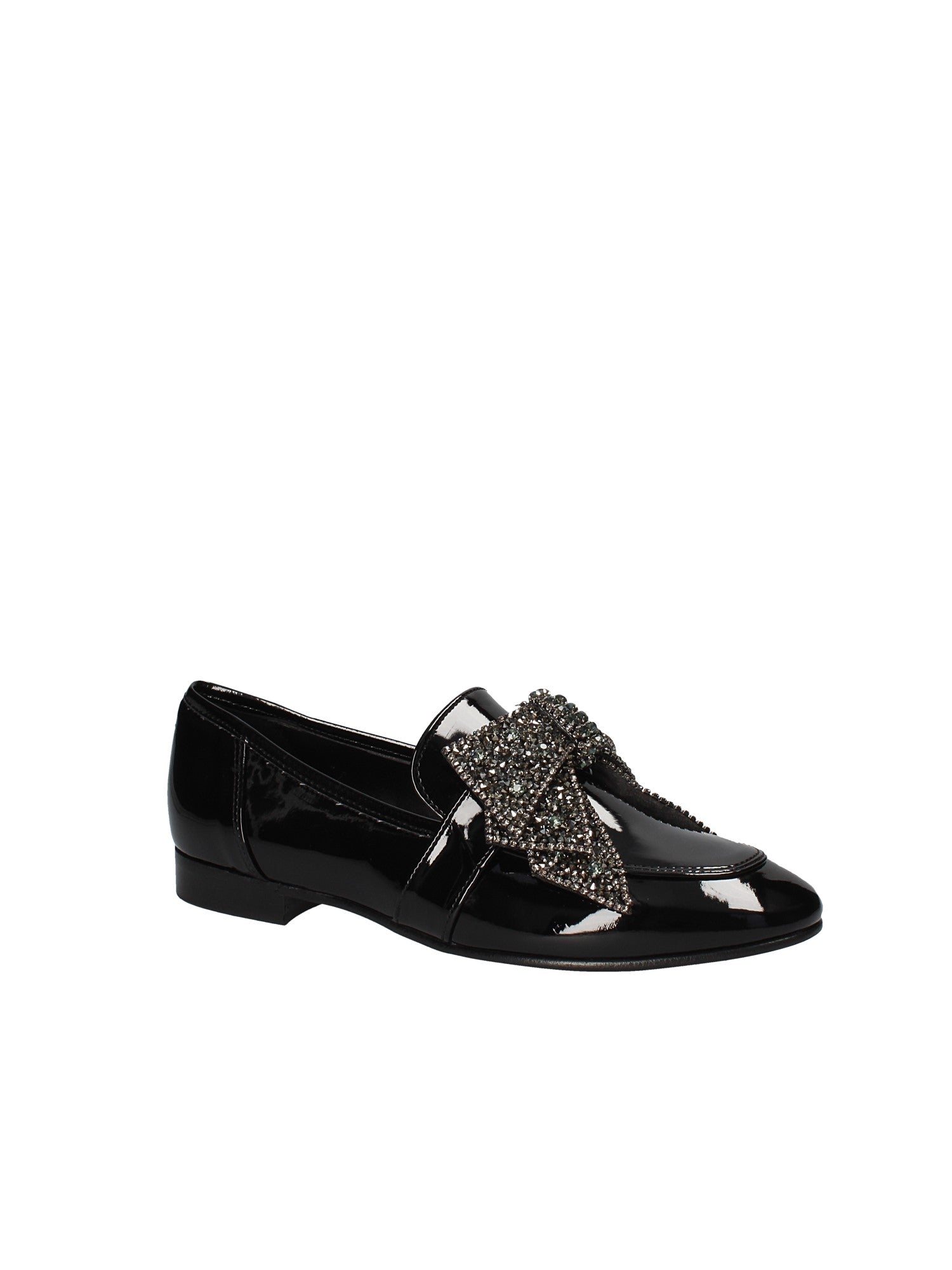 Mocassini Nero Vernice Grace Shoes