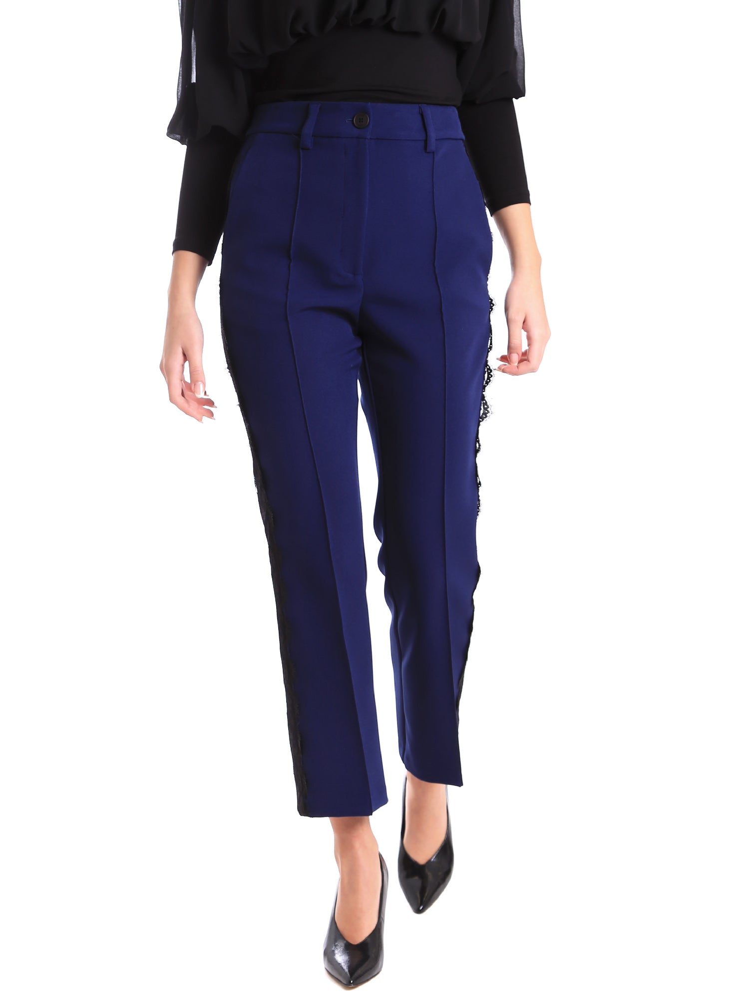 Pantaloni Blu Denny Rose