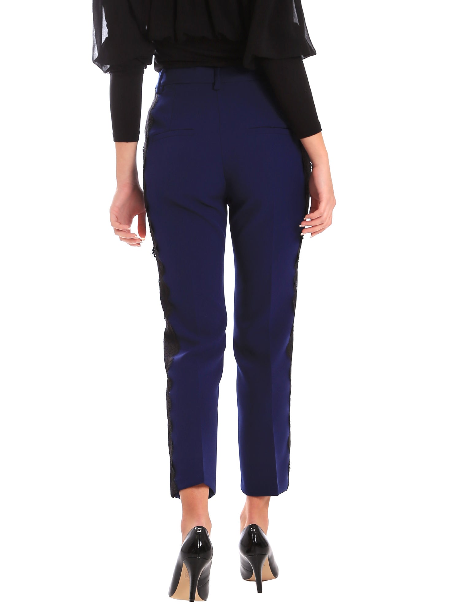 Pantaloni Blu Denny Rose