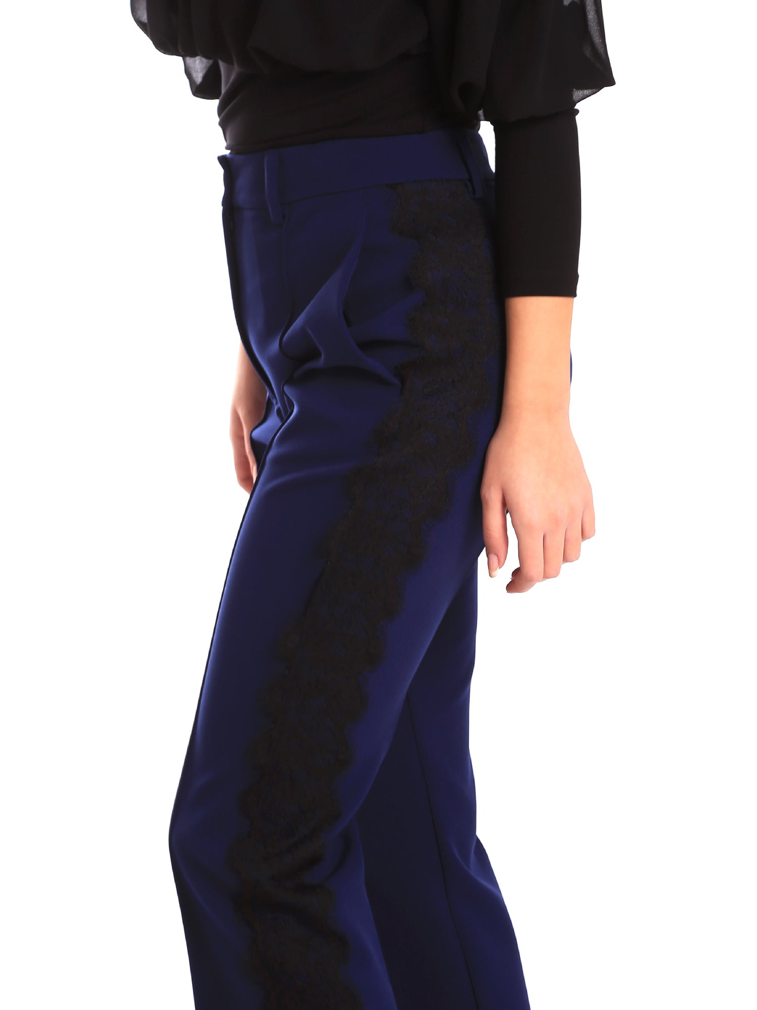 Pantaloni Blu Denny Rose