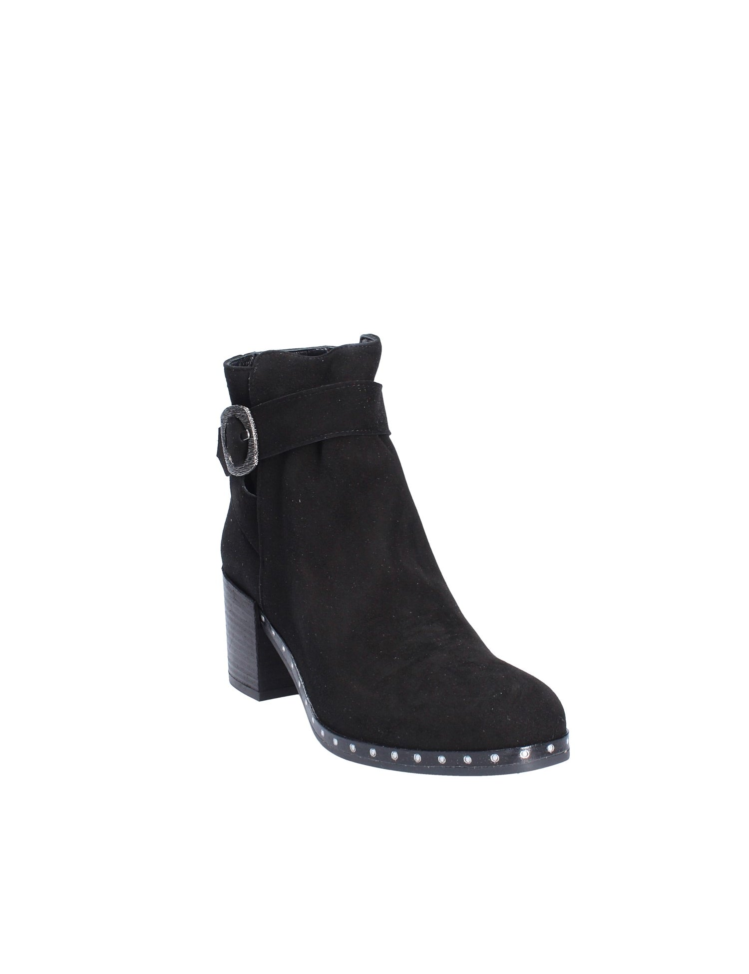 Stivaletti Nero Camoscio Grace Shoes