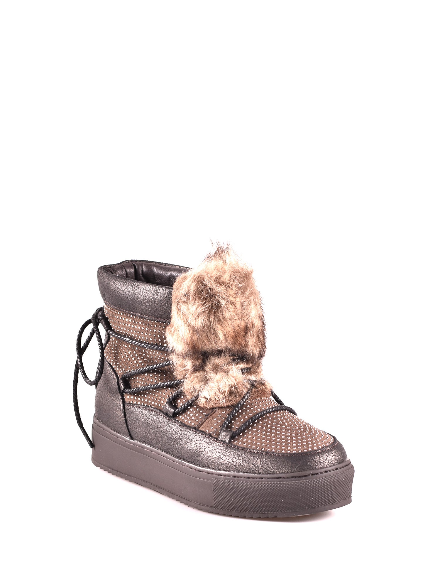 Stivaletti Marrone Gold&gold