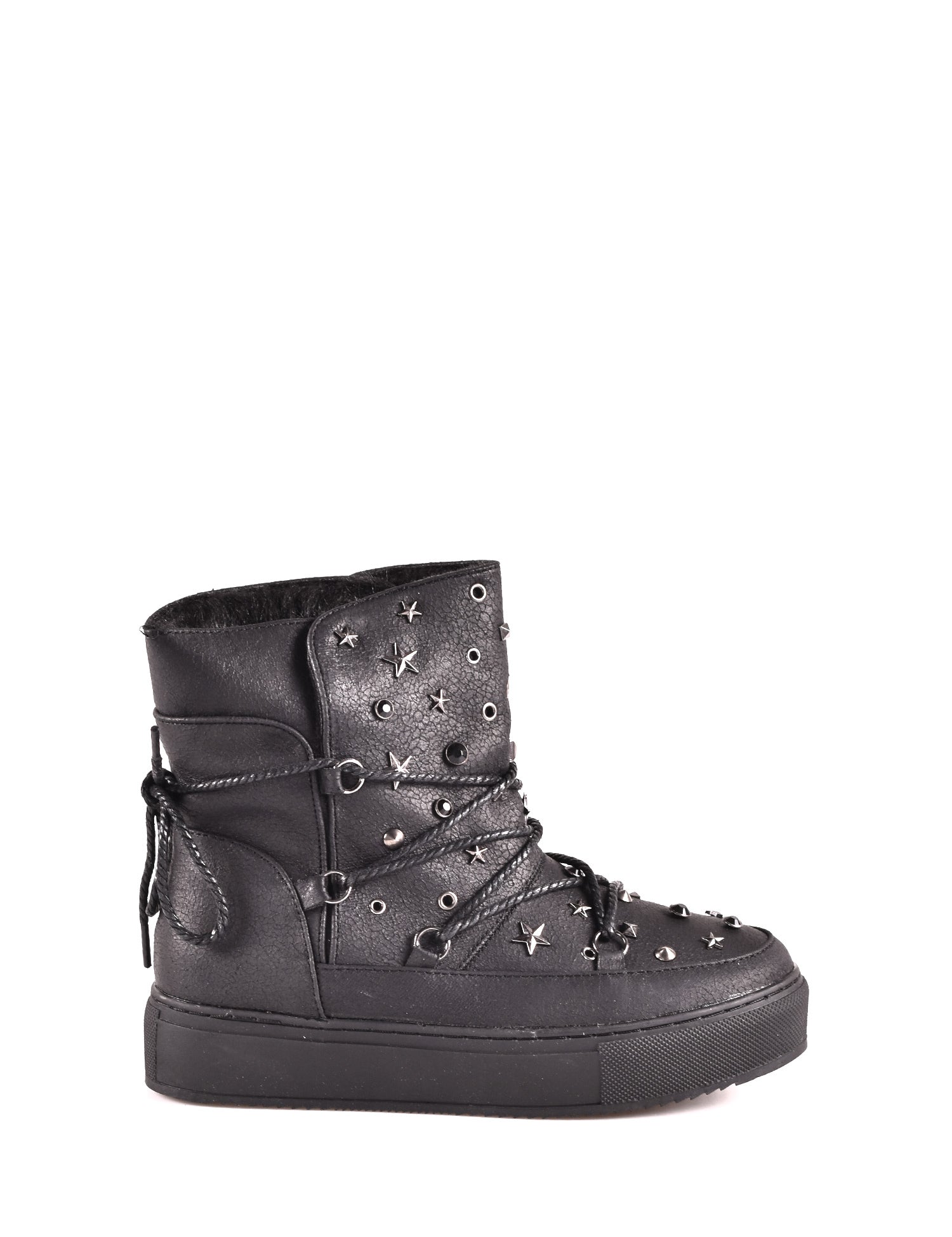 Stivaletti Nero Gold&gold