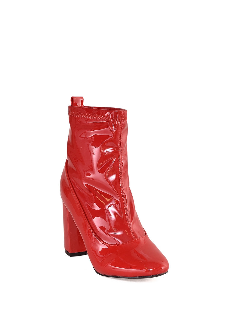 Stivaletti Rosso Gold&gold