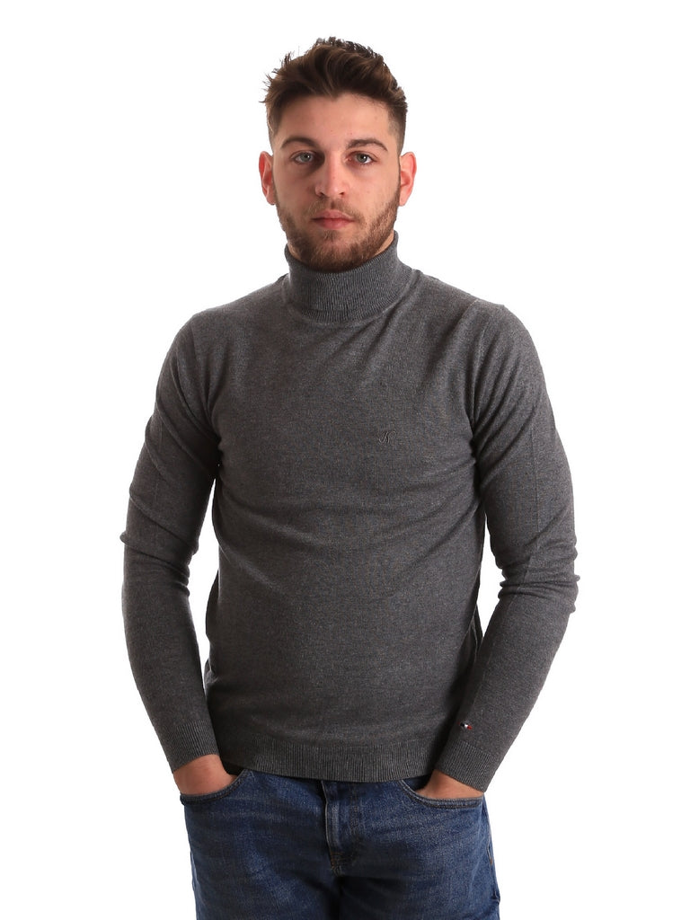 Maglie a collo alto Grigio Key Up