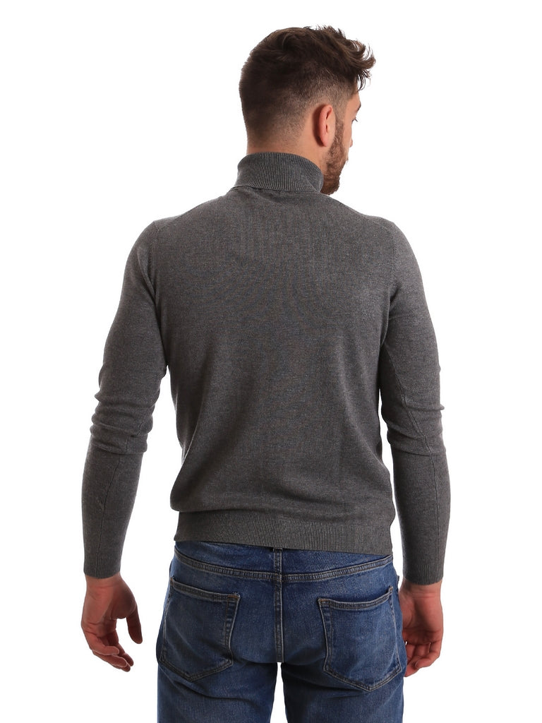 Maglie a collo alto Grigio Key Up