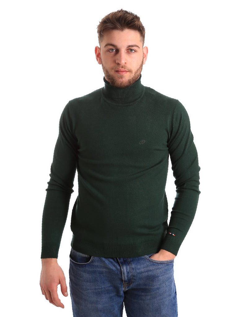 Maglie a collo alto Verde Key Up
