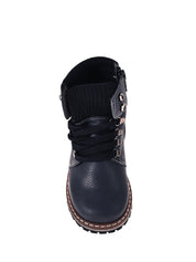 Stivaletti Blu Melania