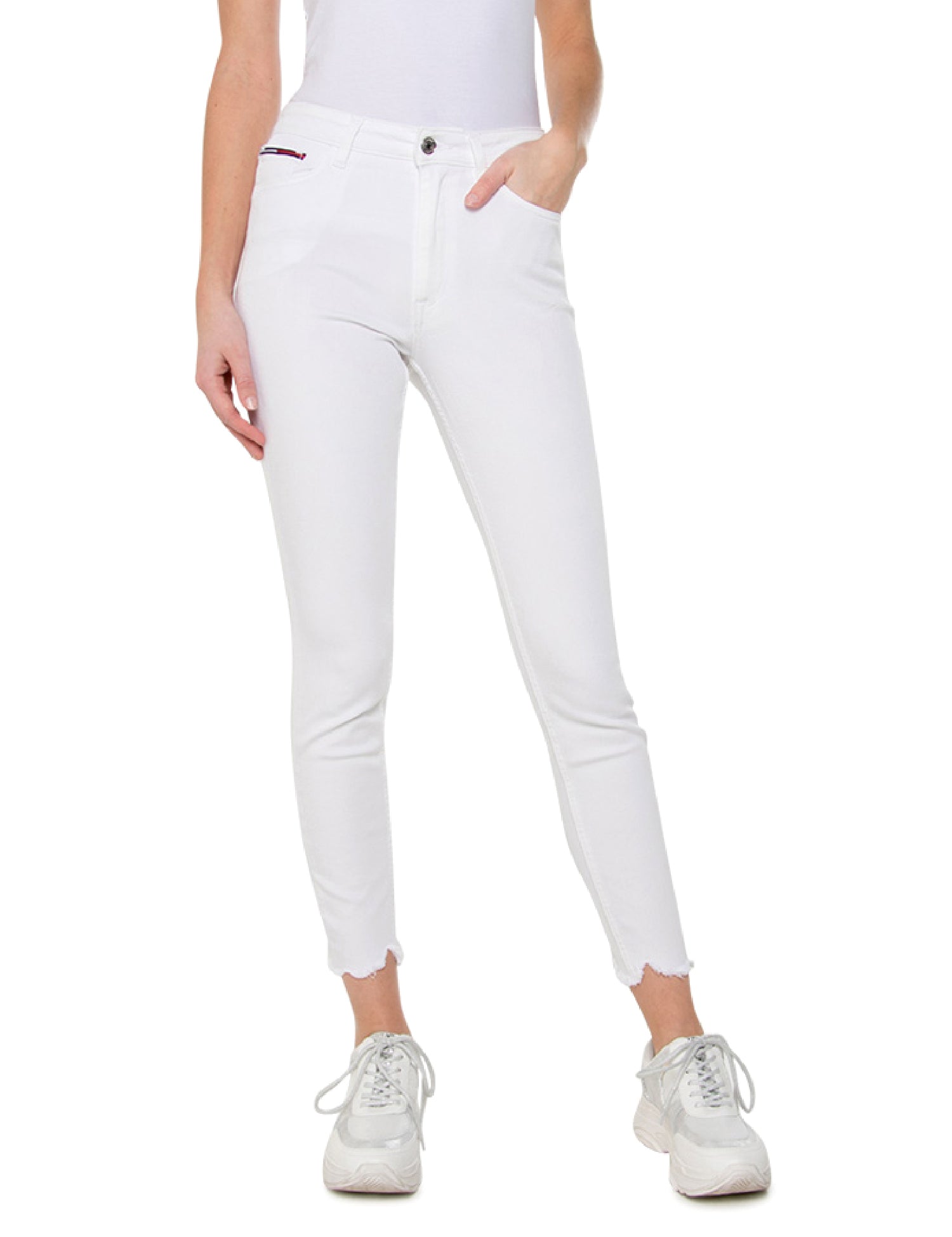 Jeans Bianco Tommy Hilfiger