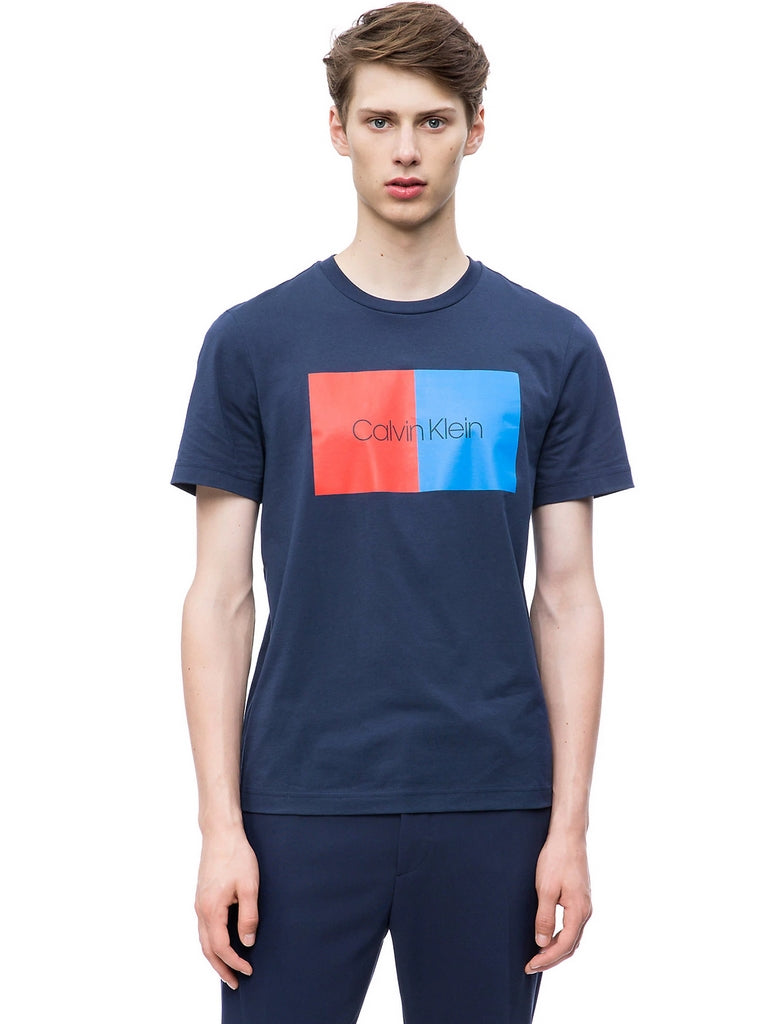 T-shirt Blu Calvin Klein