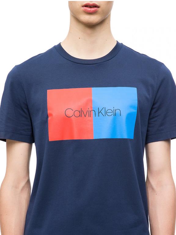 T-shirt Blu Calvin Klein