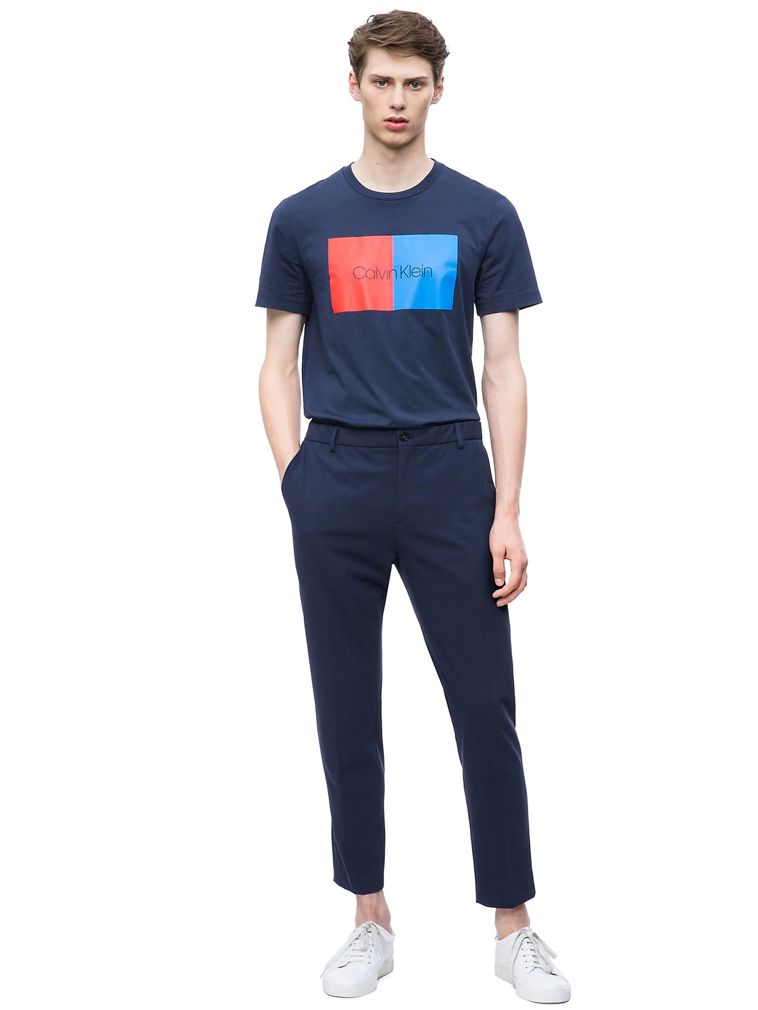 T-shirt Blu Calvin Klein