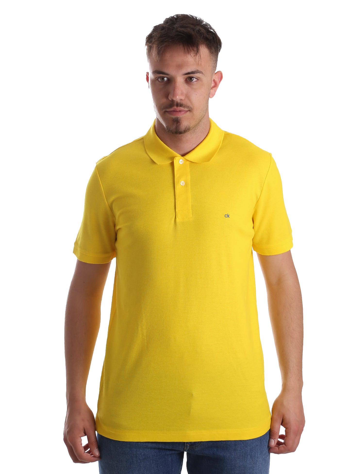 Polo Giallo Calvin Klein