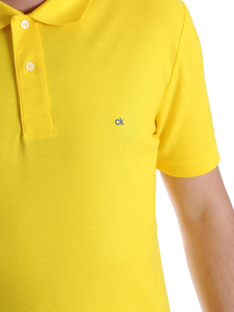 Polo Giallo Calvin Klein