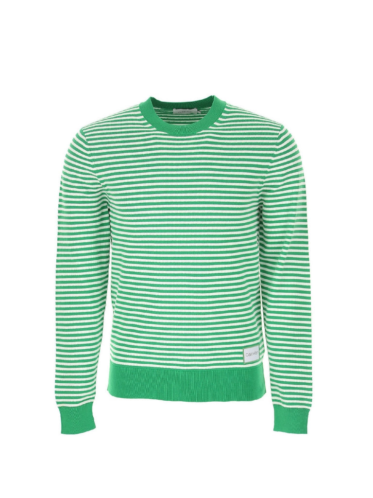 Maglioncini Verde Calvin Klein