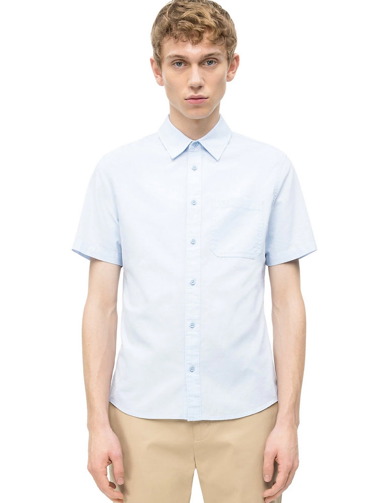 Camicie Blu Calvin Klein