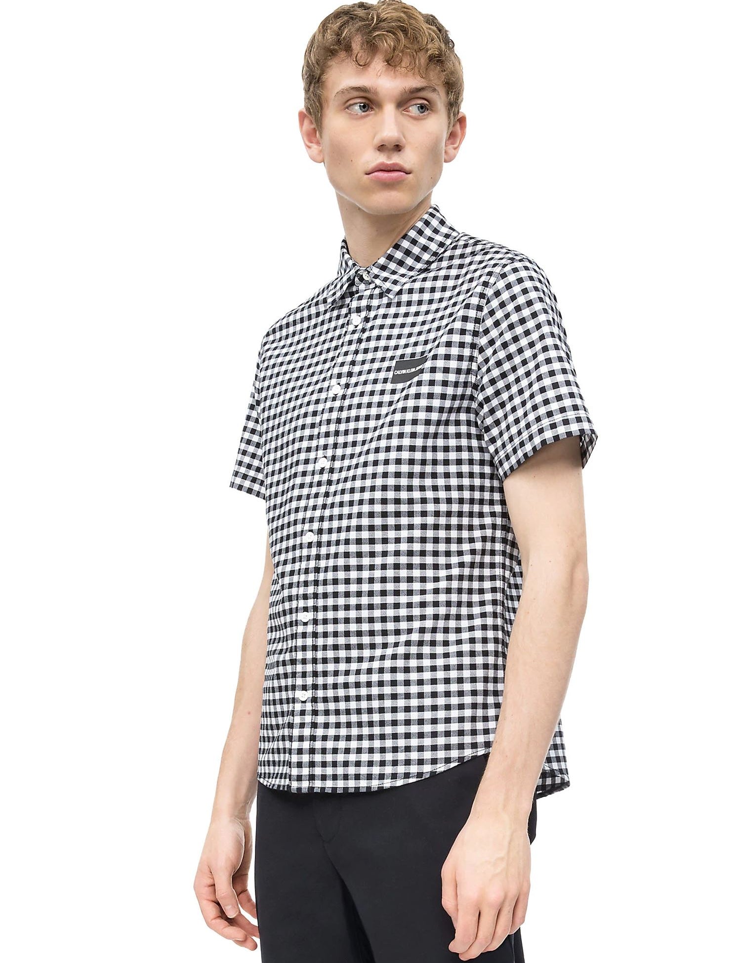 Camicie Bianco Calvin Klein