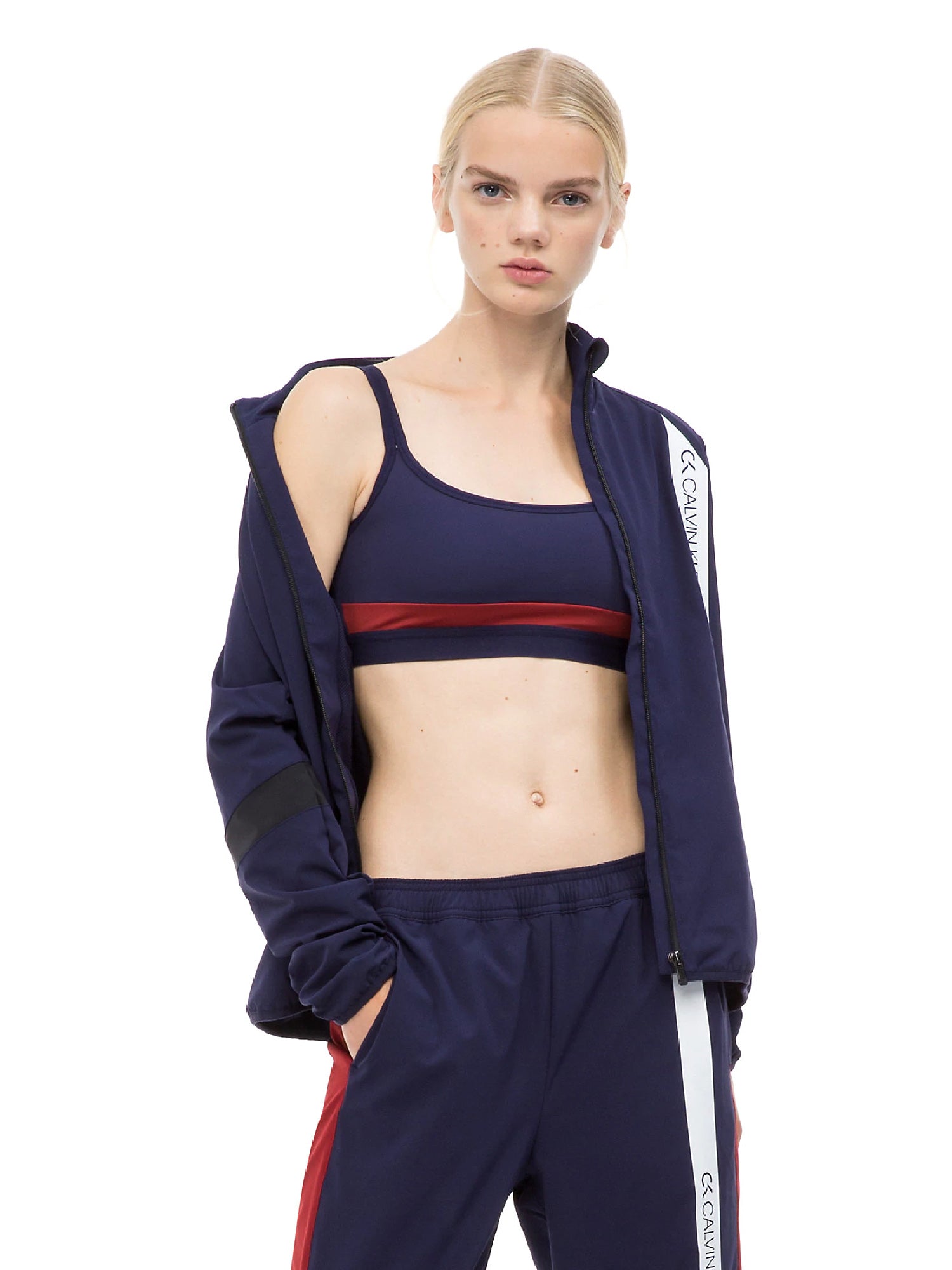 Giacche Blu Calvin Klein