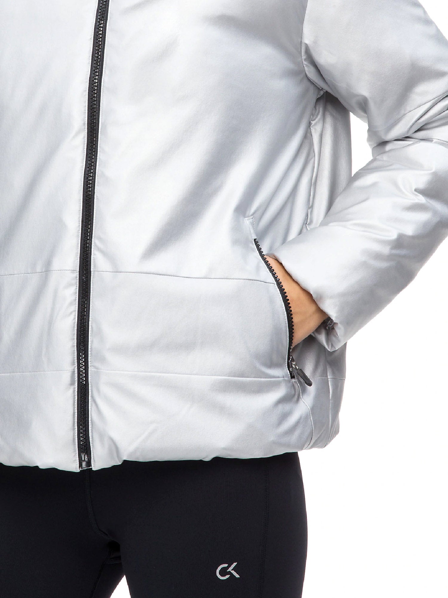 Piumini Grigio Calvin Klein