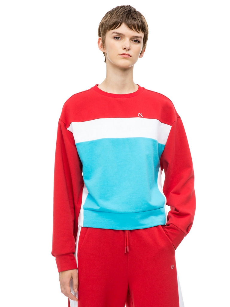 Felpe Rosso Calvin Klein