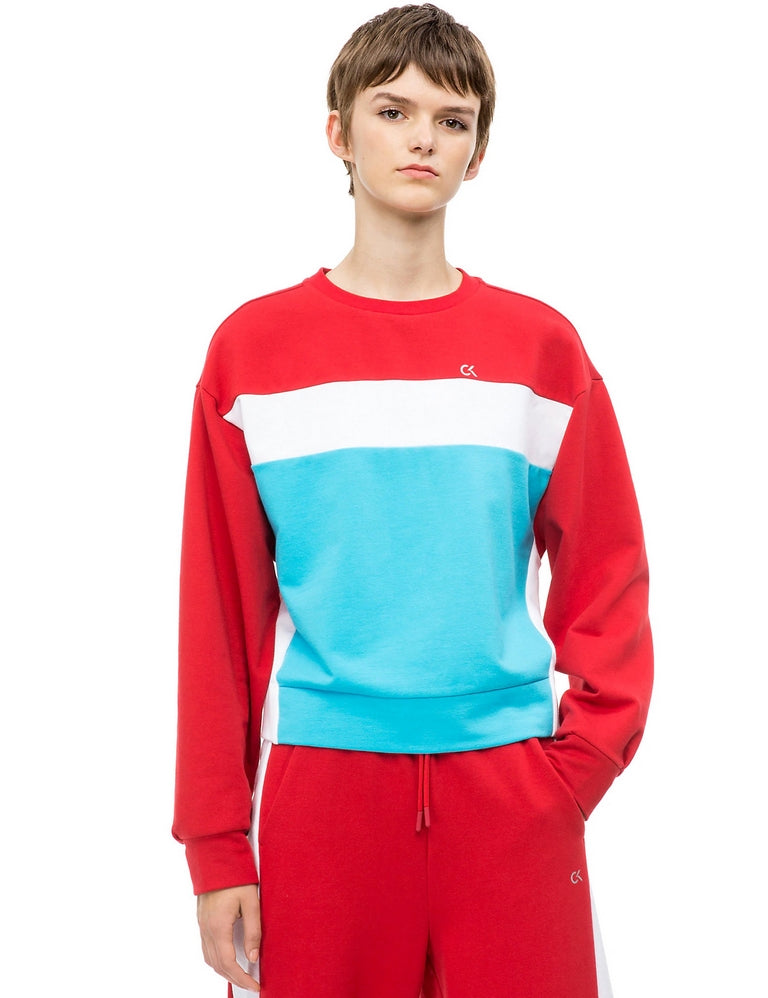 Felpe Rosso Calvin Klein