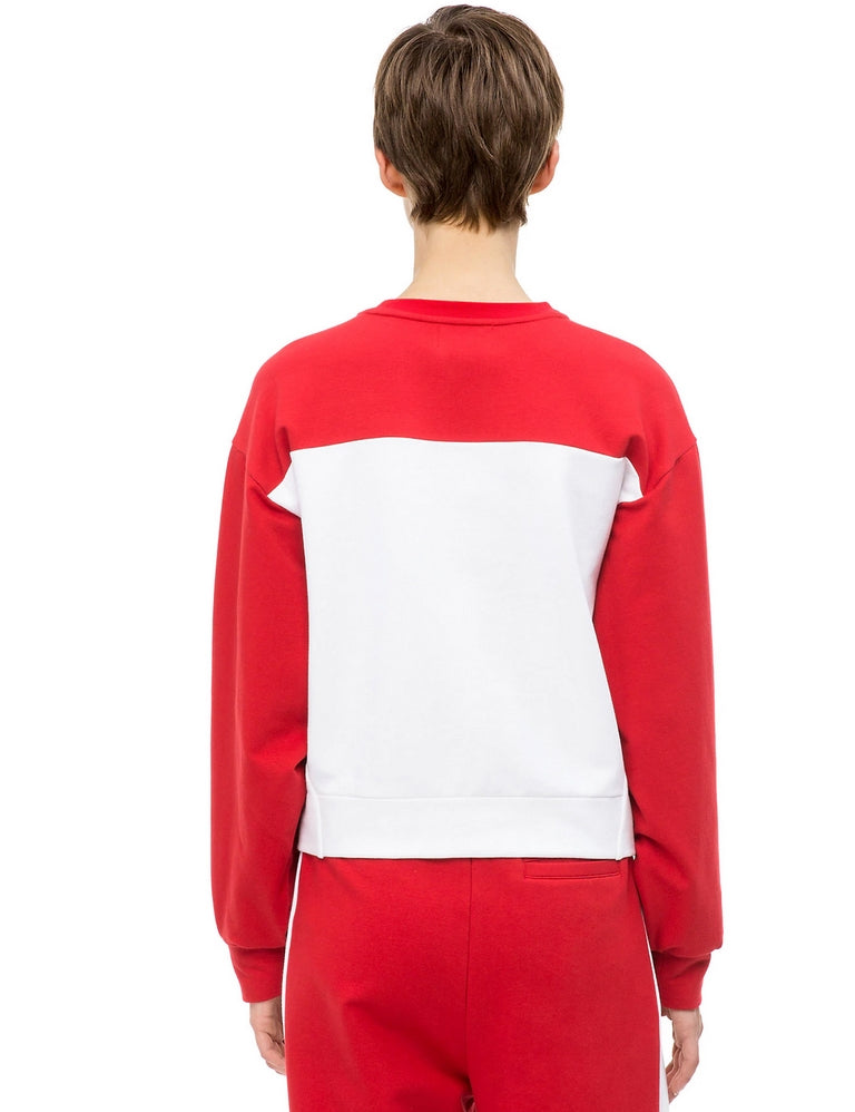 Felpe Rosso Calvin Klein